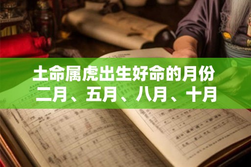 土命属虎出生好命的月份 二月、五月、八月、十月