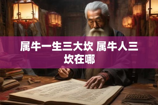 属牛一生三大坎 属牛人三坎在哪 属牛一生三大坎 属牛人三坎在哪