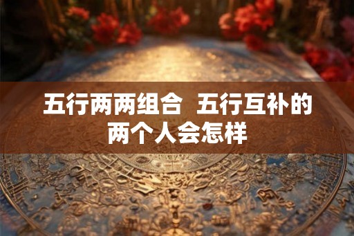 五行两两组合  五行互补的两个人会怎样