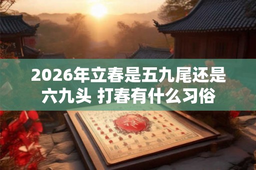 2026年立春是五九尾还是六九头 打春有什么习俗