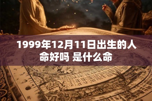 1999年12月11日出生的人命好吗 是什么命