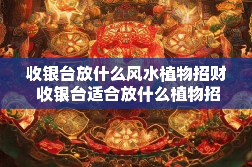 收银台放什么风水植物招财 收银台适合放什么植物招财