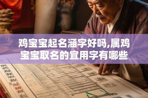 鸡宝宝起名涵字好吗,属鸡宝宝取名的宜用字有哪些