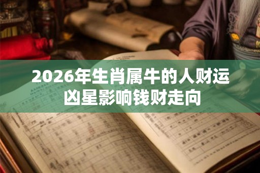 2026年生肖属牛的人财运 凶星影响钱财走向