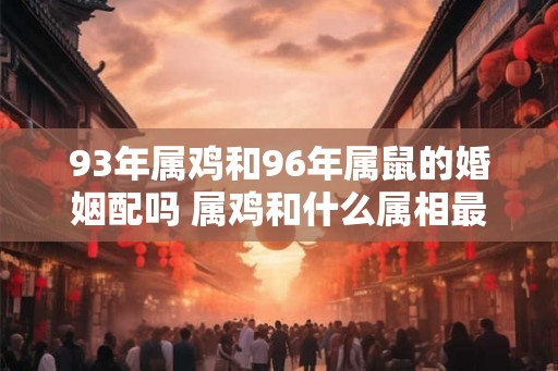 93年属鸡和96年属鼠的婚姻配吗 属鸡和什么属相最配