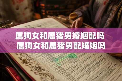 属狗女和属猪男婚姻配吗 属狗女和属猪男配婚姻吗 属狗女和属猪男婚姻配吗 属狗女和属猪男配婚姻吗