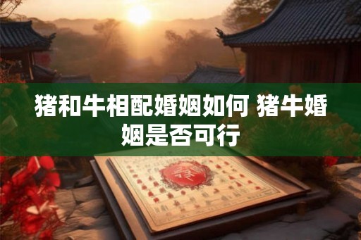 猪和牛相配婚姻如何 猪牛婚姻是否可行