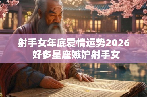 射手女年底爱情运势2026 好多星座嫉妒射手女 射手女年底爱情运势2026 好多星座嫉妒射手女