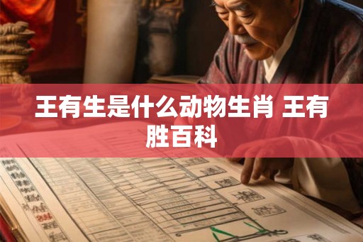 王有生是什么动物生肖 王有胜百科