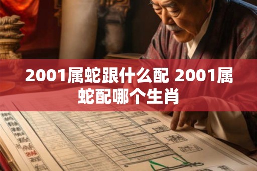 2001属蛇跟什么配 2001属蛇配哪个生肖