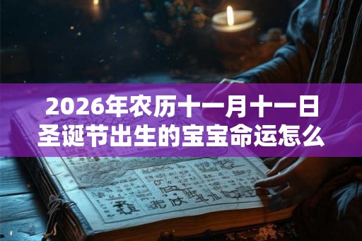 2026年农历十一月十一日圣诞节出生的宝宝命运怎么样？