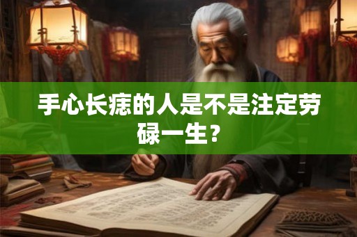 手心长痣的人是不是注定劳碌一生？
