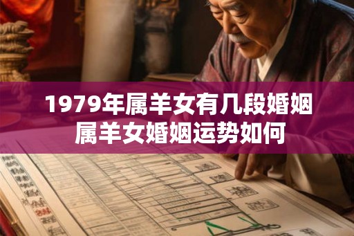 1979年属羊女有几段婚姻 属羊女婚姻运势如何