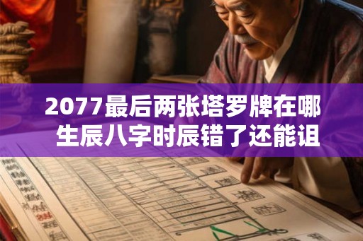2077最后两张塔罗牌在哪  生辰八字时辰错了还能诅咒吗
