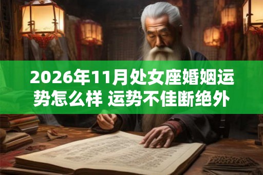 2026年11月处女座婚姻运势怎么样 运势不佳断绝外遇 2026年11月处女座婚姻运势怎么样 运势不佳断绝外遇