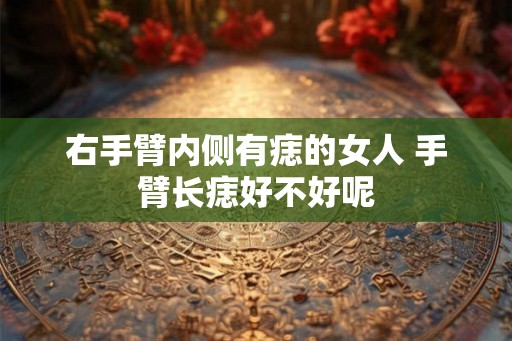 右手臂内侧有痣的女人 手臂长痣好不好呢