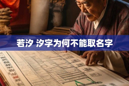 若汐 汐字为何不能取名字 若汐 汐字为何不能取名字