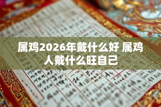 属鸡2026年戴什么好 属鸡人戴什么旺自己 属鸡2026年戴什么好 属鸡人戴什么旺自己