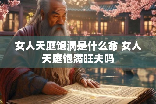 女人天庭饱满是什么命 女人天庭饱满旺夫吗 女人天庭饱满是什么命 女人天庭饱满旺夫吗