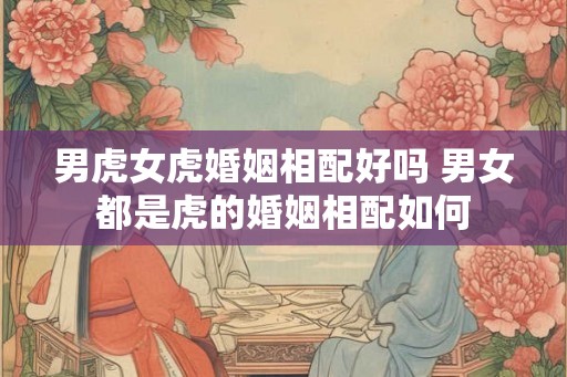 男虎女虎婚姻相配好吗 男女都是虎的婚姻相配如何