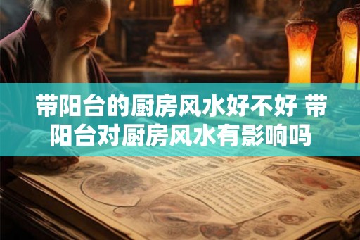 带阳台的厨房风水好不好 带阳台对厨房风水有影响吗