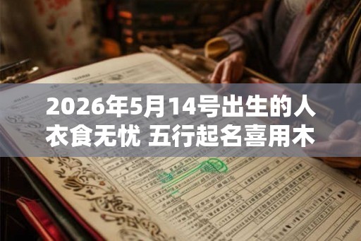 2026年5月14号出生的人衣食无忧 五行起名喜用木 2026年5月14号出生的人衣食无忧 五行起名喜用木