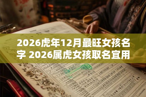 2026虎年12月最旺女孩名字 2026属虎女孩取名宜用字