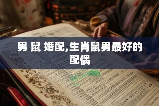 男 鼠 婚配,生肖鼠男最好的配偶 男 鼠 婚配,生肖鼠男最好的配偶