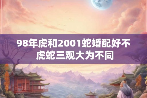 98年虎和2001蛇婚配好不 虎蛇三观大为不同