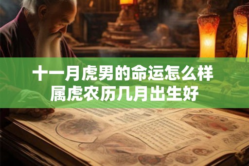 十一月虎男的命运怎么样 属虎农历几月出生好