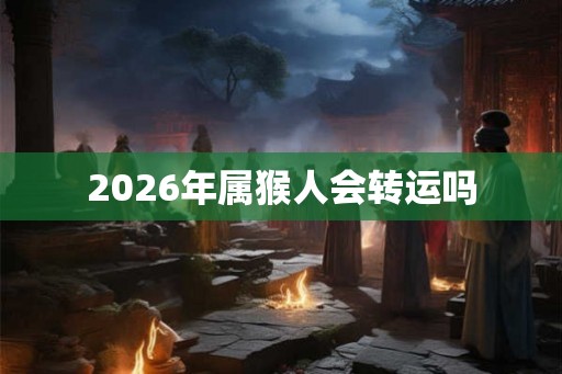 2026年属猴人会转运吗