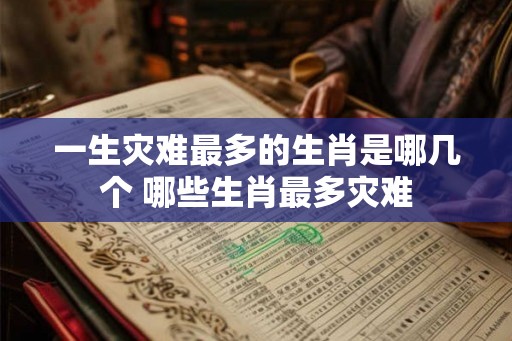 一生灾难最多的生肖是哪几个 哪些生肖最多灾难