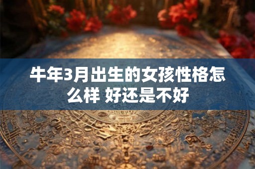 牛年3月出生的女孩性格怎么样 好还是不好
