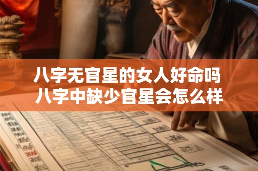 八字无官星的女人好命吗 八字中缺少官星会怎么样