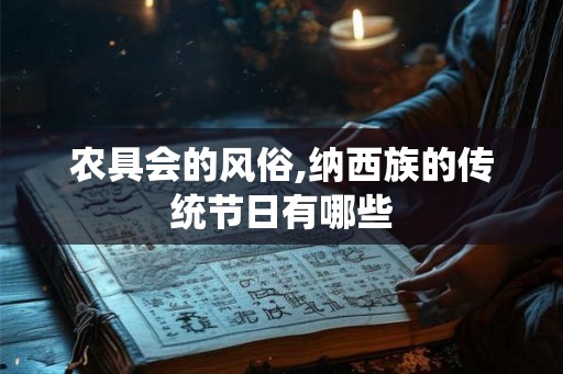 农具会的风俗,纳西族的传统节日有哪些
