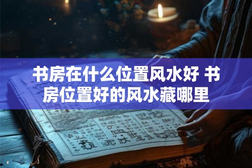 书房在什么位置风水好 书房位置好的风水藏哪里