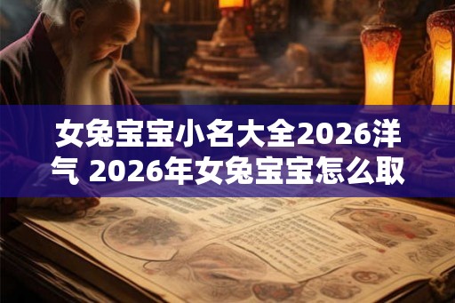 女兔宝宝小名大全2026洋气 2026年女兔宝宝怎么取洋气的小名