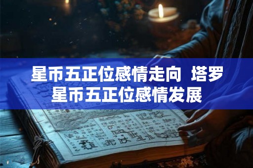 星币五正位感情走向  塔罗星币五正位感情发展