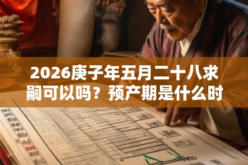 2026庚子年五月二十八求嗣可以吗？预产期是什么时候？