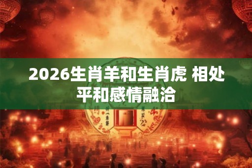 2026生肖羊和生肖虎 相处平和感情融洽