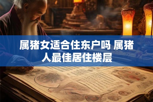属猪女适合住东户吗 属猪人最佳居住楼层