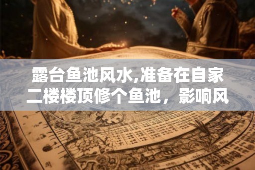 露台鱼池风水,准备在自家二楼楼顶修个鱼池，影响风水吗？