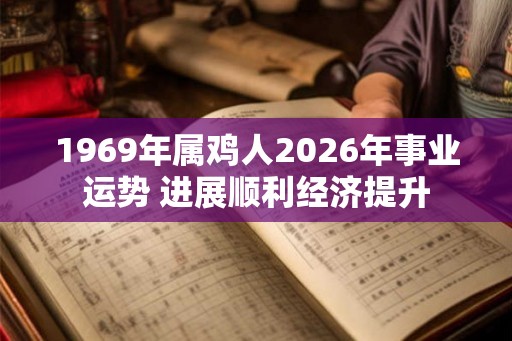 1969年属鸡人2026年事业运势 进展顺利经济提升