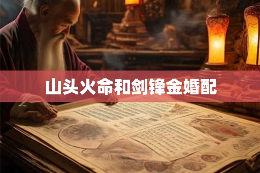 山头火命和剑锋金婚配 山头火命和剑锋金婚配