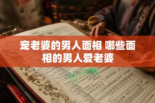 宠老婆的男人面相 哪些面相的男人爱老婆
