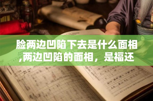 脸两边凹陷下去是什么面相,两边凹陷的面相，是福还是祸？