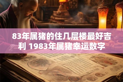 83年属猪的住几层楼最好吉利 1983年属猪幸运数字