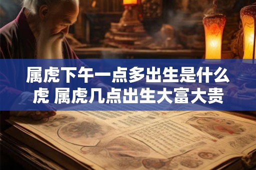 属虎下午一点多出生是什么虎 属虎几点出生大富大贵 属虎下午一点多出生是什么虎 属虎几点出生大富大贵