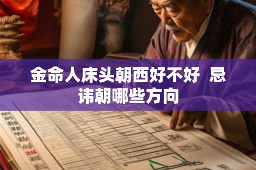 金命人床头朝西好不好  忌讳朝哪些方向