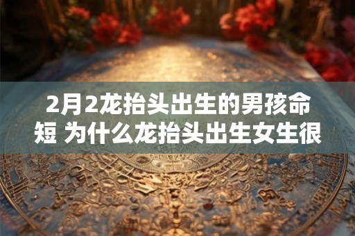 2月2龙抬头出生的男孩命短 为什么龙抬头出生女生很少